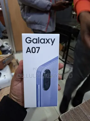 New Samsung Galaxy A07 4G 64 GB Black