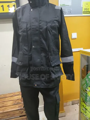 Grey/Black Working Engineering Outfit