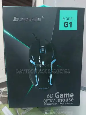 Banda G1 6d Led Lighted Gaming Wired Mouse
