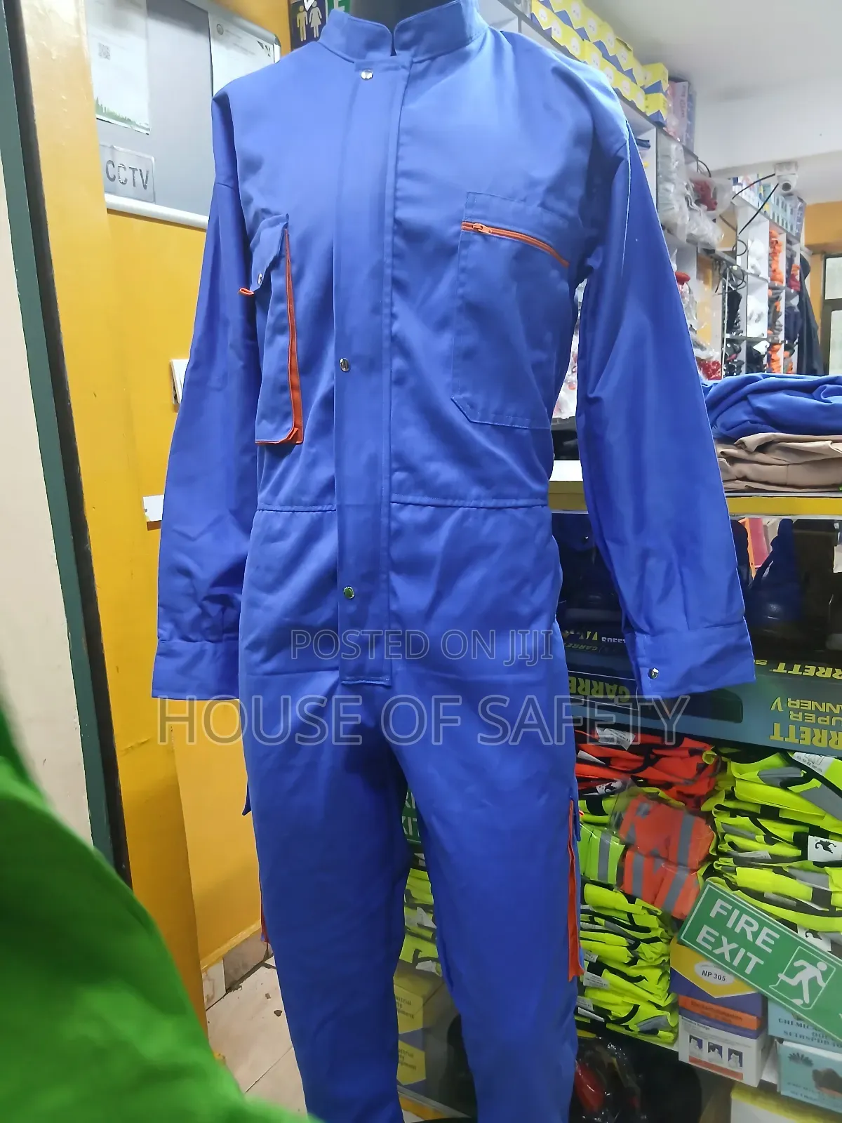 Royal Blue Overall