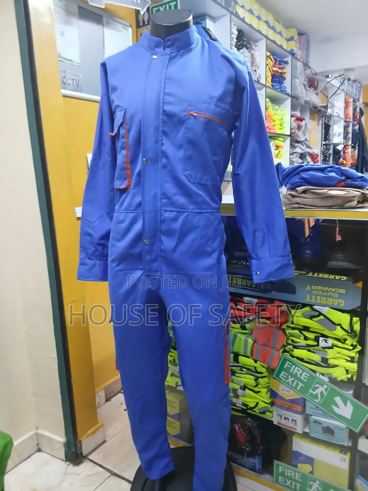 Royal Blue Overall