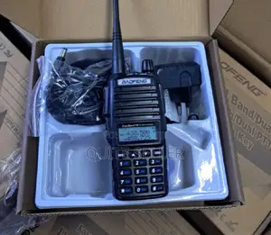 Baofeng Uv82 Walkie-Talkie Radio; Has a Dual-Band Handheld Transceiver