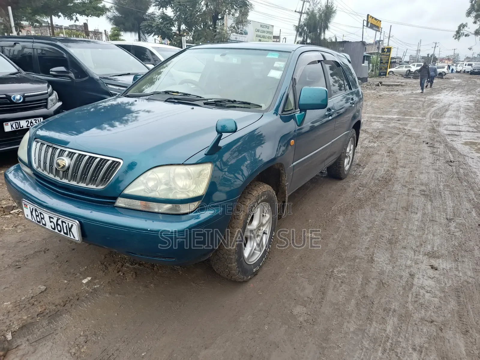Toyota Harrier 2001 Green