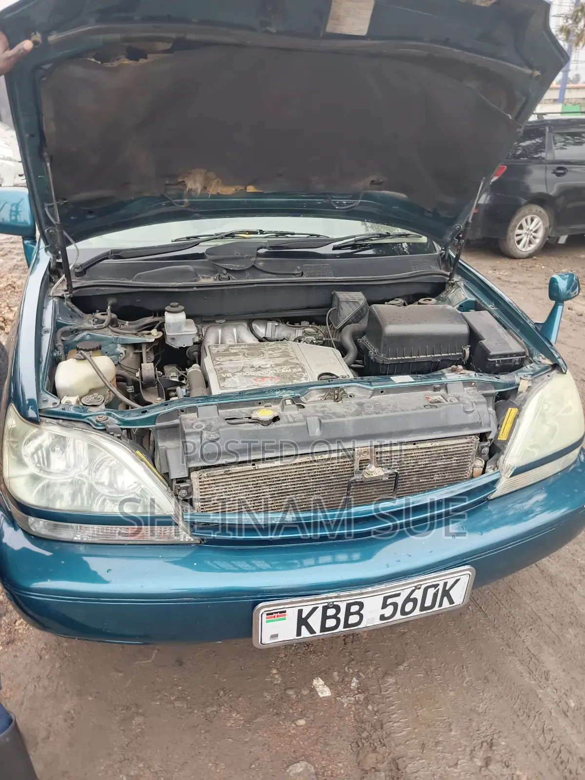Toyota Harrier 2001 Green
