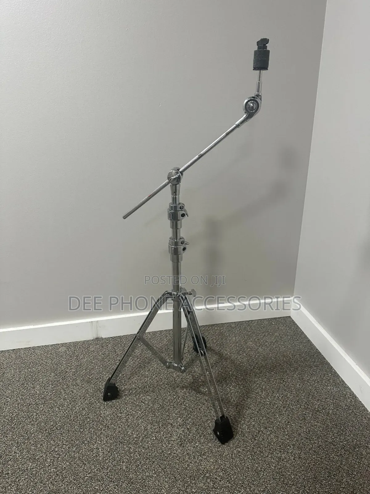 Heavy Duty Silver Boom Stand