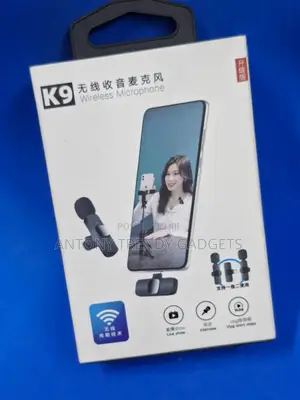 Upgrade K9 Wireless Mic – Dual Receiver For Vlog & Recording