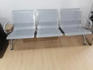 3 Seater Office Bench Link Chair