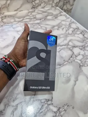 New Samsung Galaxy S21 Ultra 5G 128 GB Silver