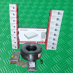 16 Hikvision 2mp CCTV Security Kit With Remote Mobile Phone Viewing