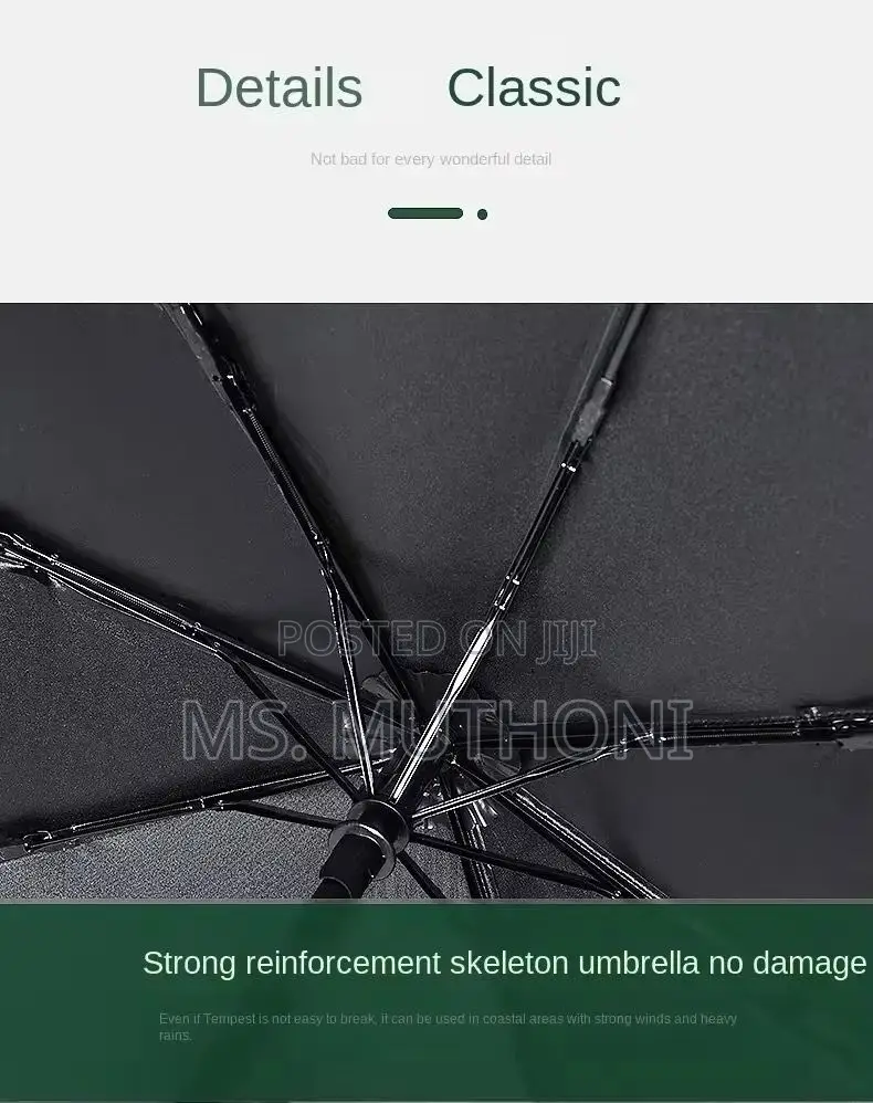8 Ribs Travel Rain Sun Umbrellas Windproof