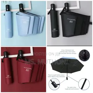8 Ribs Travel Rain Sun Umbrellas Windproof