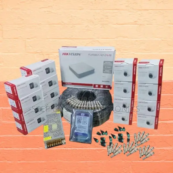 Easy Installation Hikvision 16 1080p CCTV Cameras Complete System Kit
