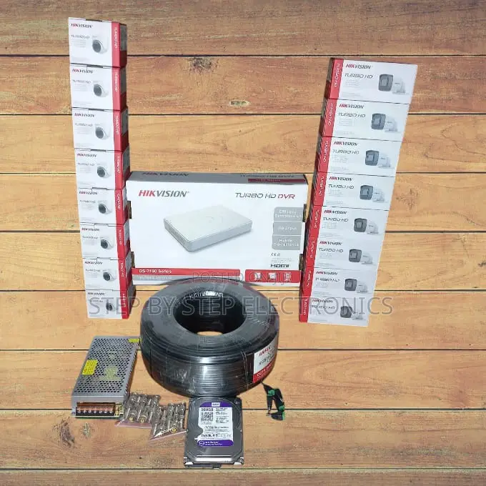 Trusted Brand 16 Hikvision 1080p CCTV Cameras Complete System Kit