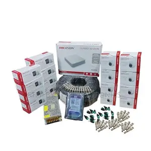 16 (Dome and Bullets )1080p Hikvision CCTV Cameras Installation Kit