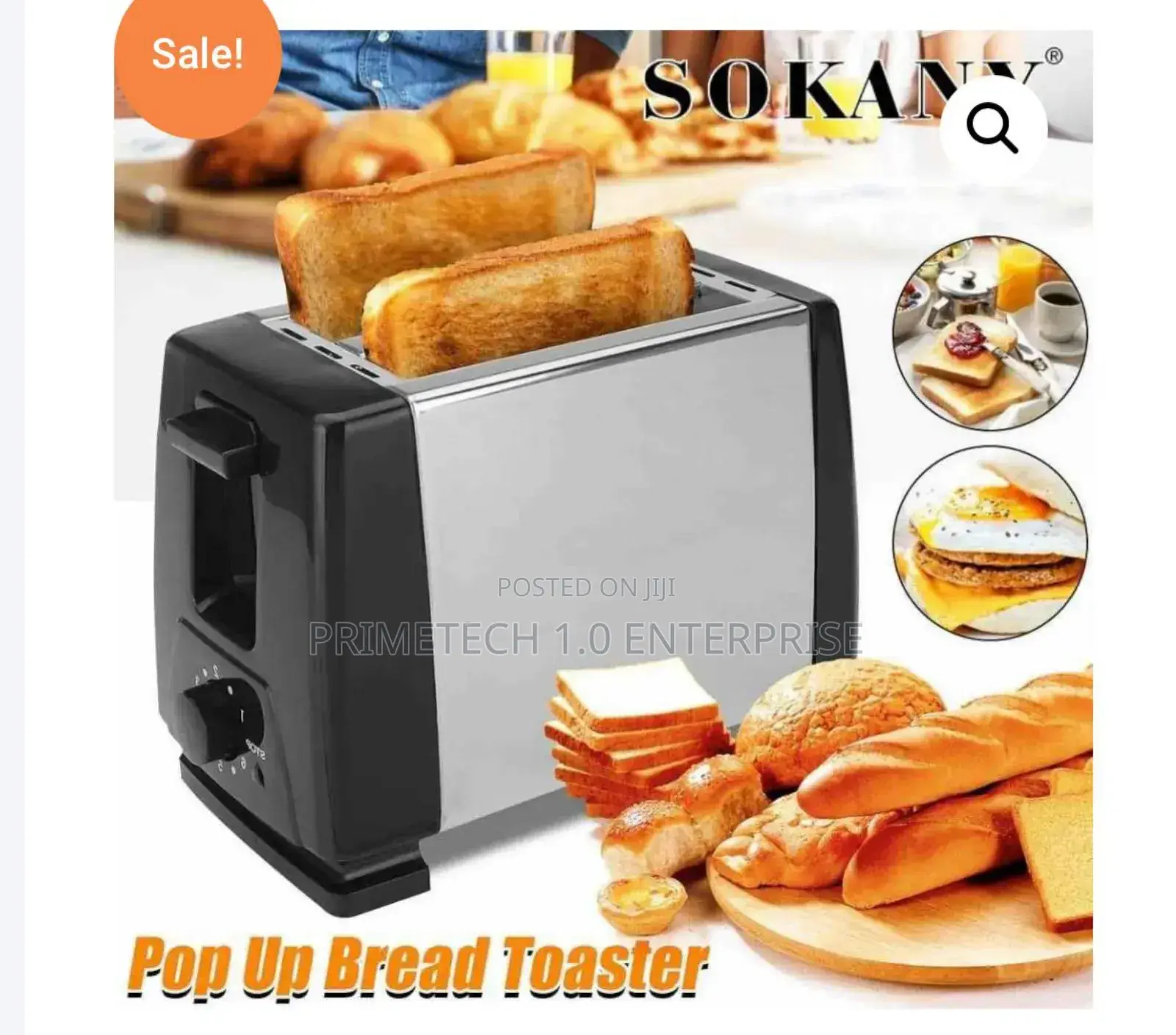 Sokany Pop Up Toaster