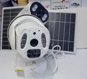 4g U Box Dual Lens Intelligent 6 Mp Solar Energy PTZ Outdoor Camera