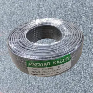 High Conductivity 2.5mm 90m Twin With Earth Electrical Wiring Cable