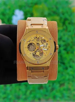 Men's Luxury Gold Watch