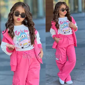 Beautiful Girls Colorful 3 Piece Trucksuit 3-11 Years