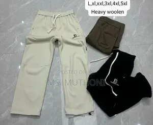 Warm Woolen Sweatpants / Joggers
