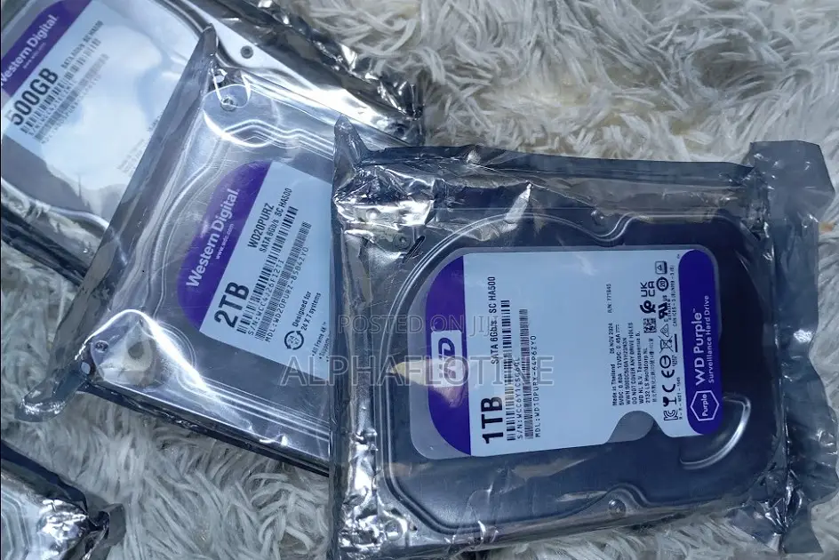 Wd 1tb Surveillance Hard Drive – Wd Purple (Cctv /Computer))