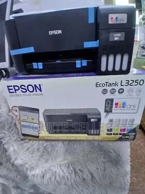 New Epson Ecotank L3250 A4 Wi-Fi All-in-One Ink Tank Printer