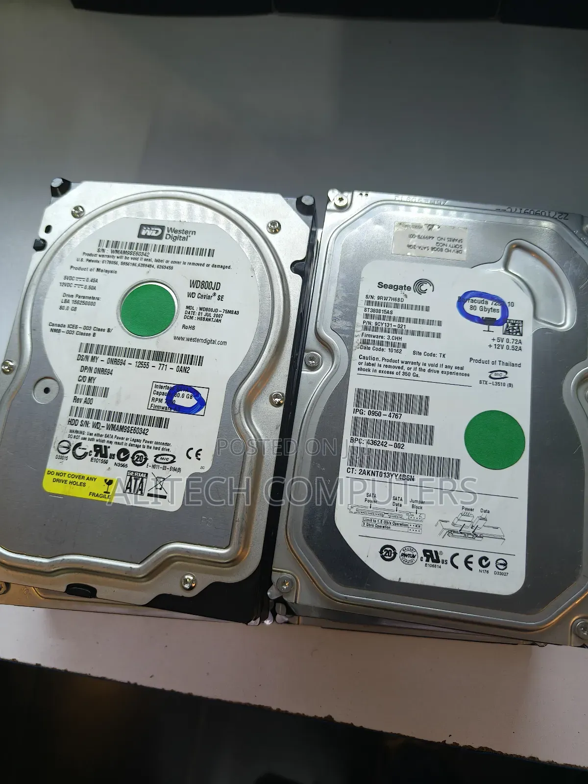 Desktop Internal Hard-Disk 80gb