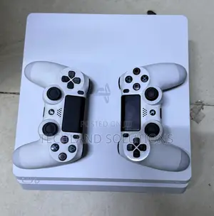 Milk White Ps4 Slim Console