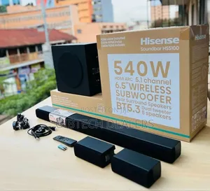 Hisense 540w Hs5100 Soundbar 5.1 Channel