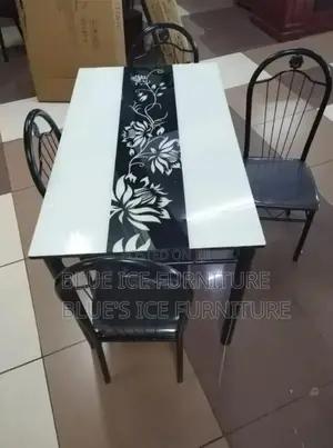Elegant Glass Dining Set