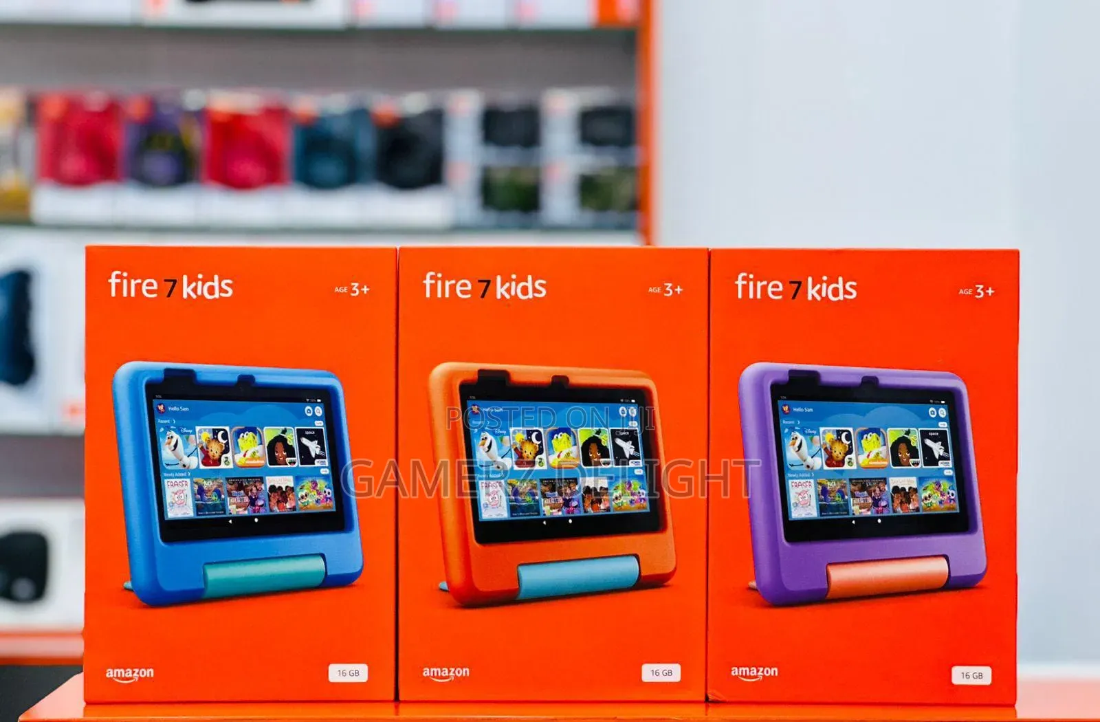 New Amazon Fire HD 7 16 GB Blue