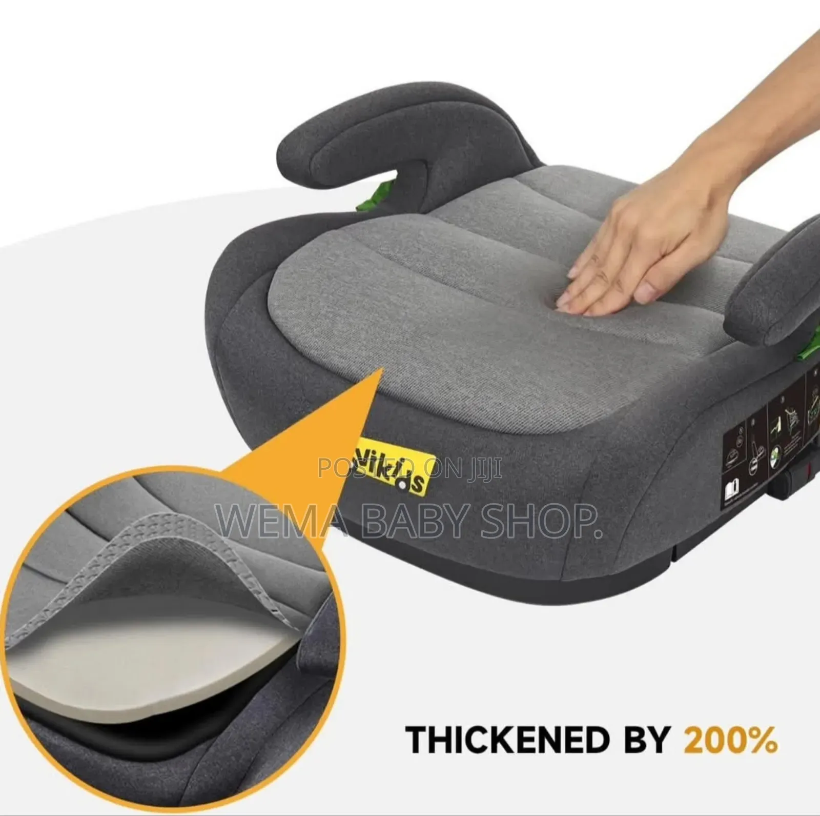 Kids Booster Car Seat With Isofix