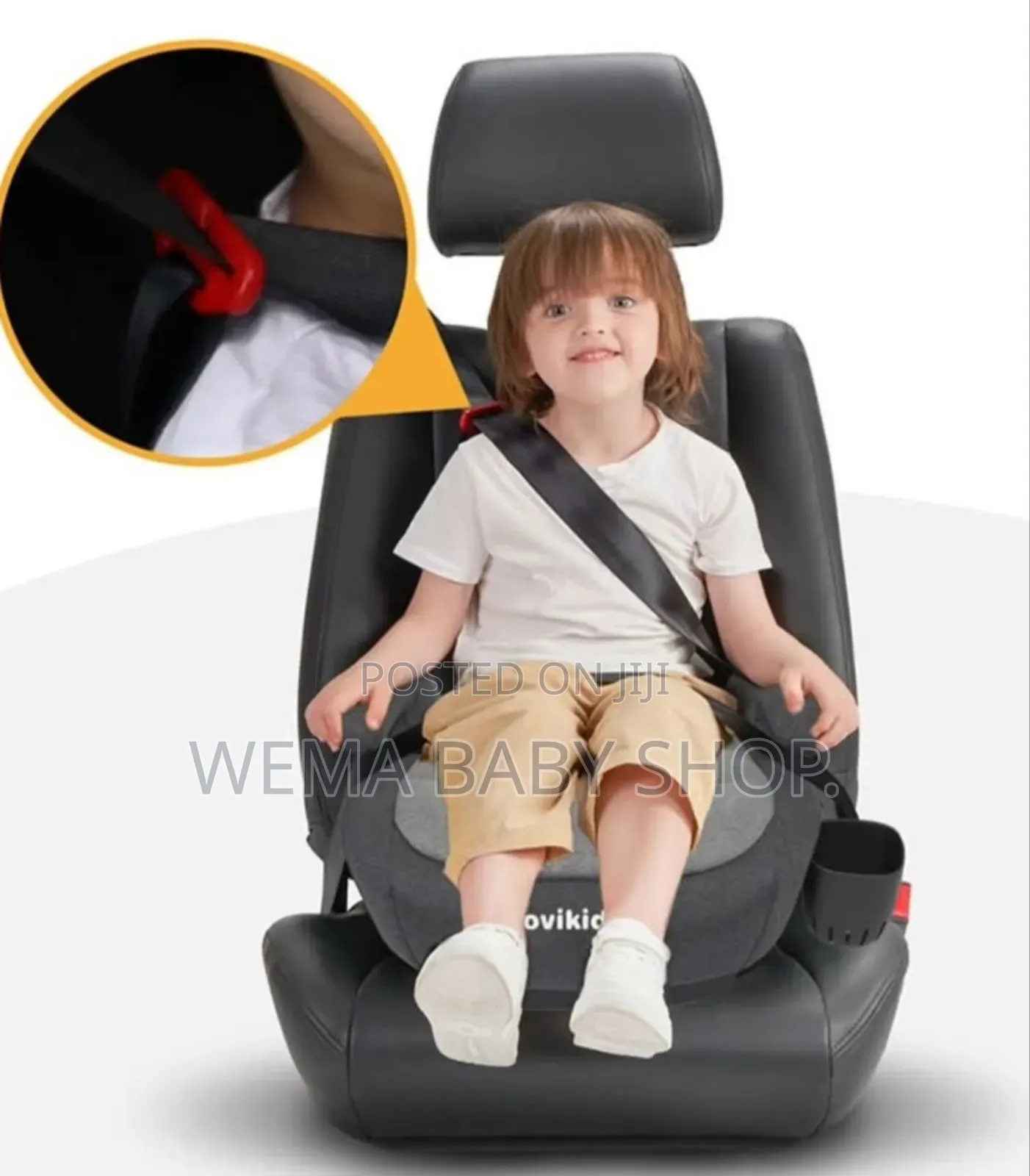Kids Booster Car Seat With Isofix