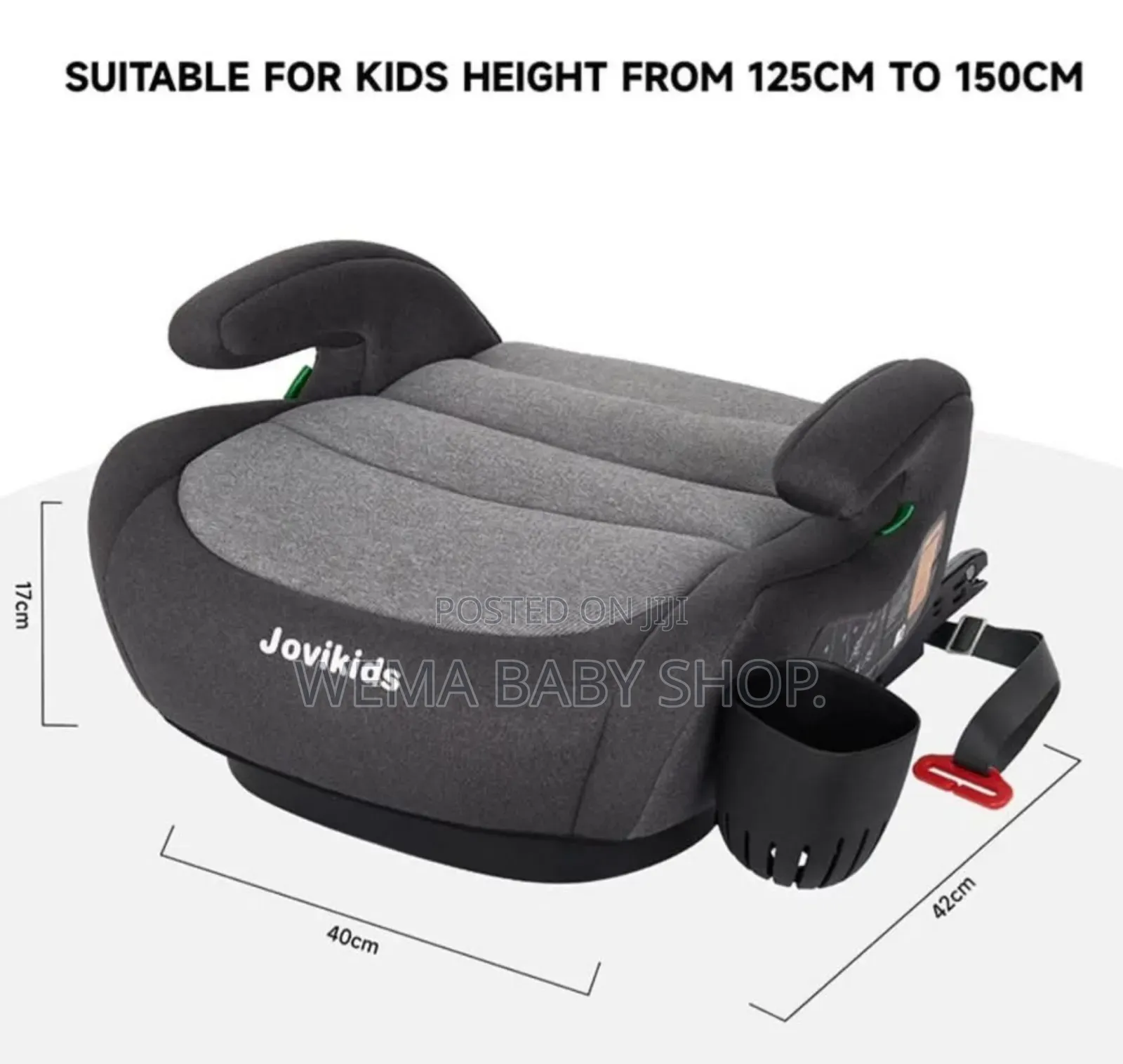 Kids Booster Car Seat With Isofix