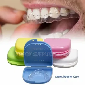 Orthodontic Retainer Case Portable Invisible Braces Case Light Weight