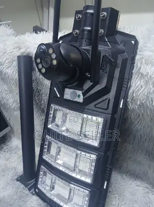 4g Triple Lens Three Screens Camera Solar Powered -( Human Detection