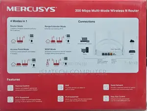 Tp Link Mercusys 300mbps Multi Mode Wireless N Router