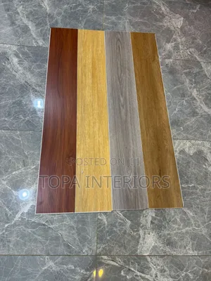 Easy to Clean Waterproof Luxury Vinyl Wooden Look Tiles