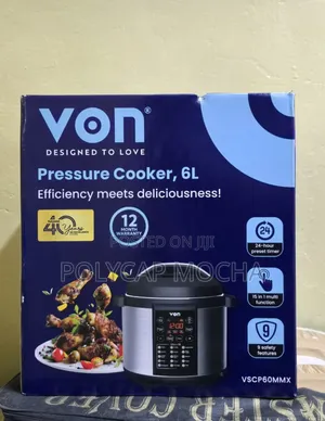 Von Pressure Cooker 1000w – 6l