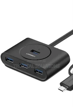 Ugreen Usb -a 3.0 4 Port Hub With Usb C
