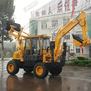 Free Shipping Backhoe Loader Mini Backhoe Excavator Farm Tractor