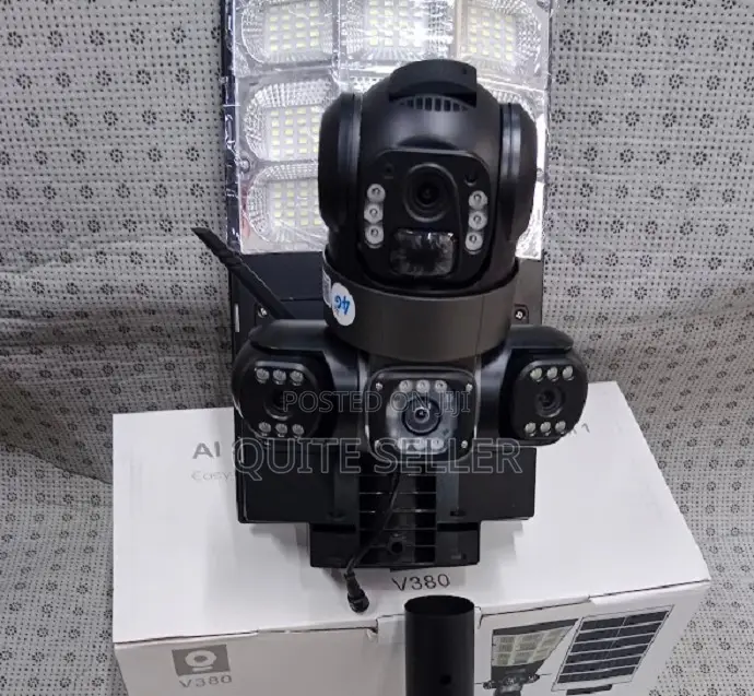 Solar-Powered Security Cameras and Systems