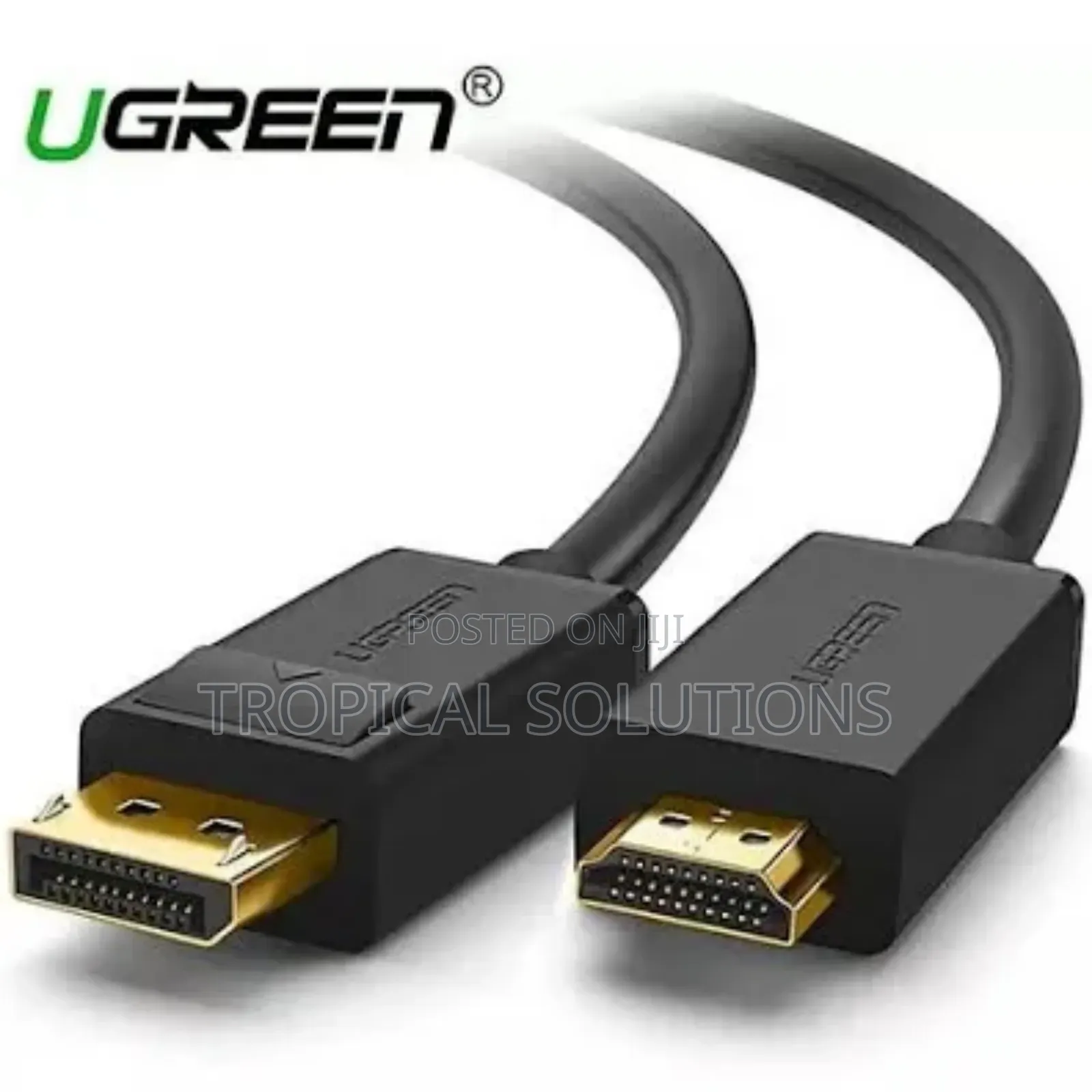 Ugreen Display Port Male to Hdmi Male Cable 2m Dp101