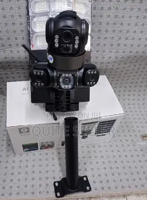 Wifi Solar Street Light With CCTV Reliable and High-Powered Lighting