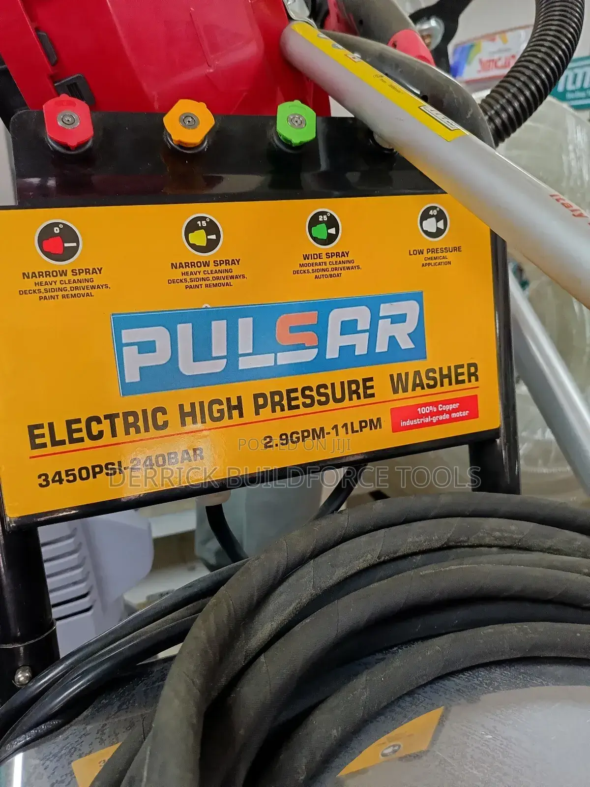 Copper 3450psi Pulsar High Pressure Car Washer Machine