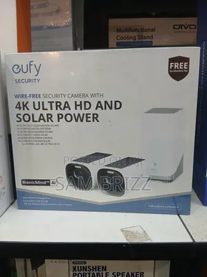 Eufy Ultra Hd and Solar Powered Camera