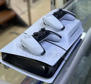 Sony Playstation Slim Used With Two Game Pads