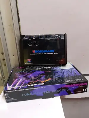 Boschmann Radio Equalizer 7band 13v Peak Line Driver