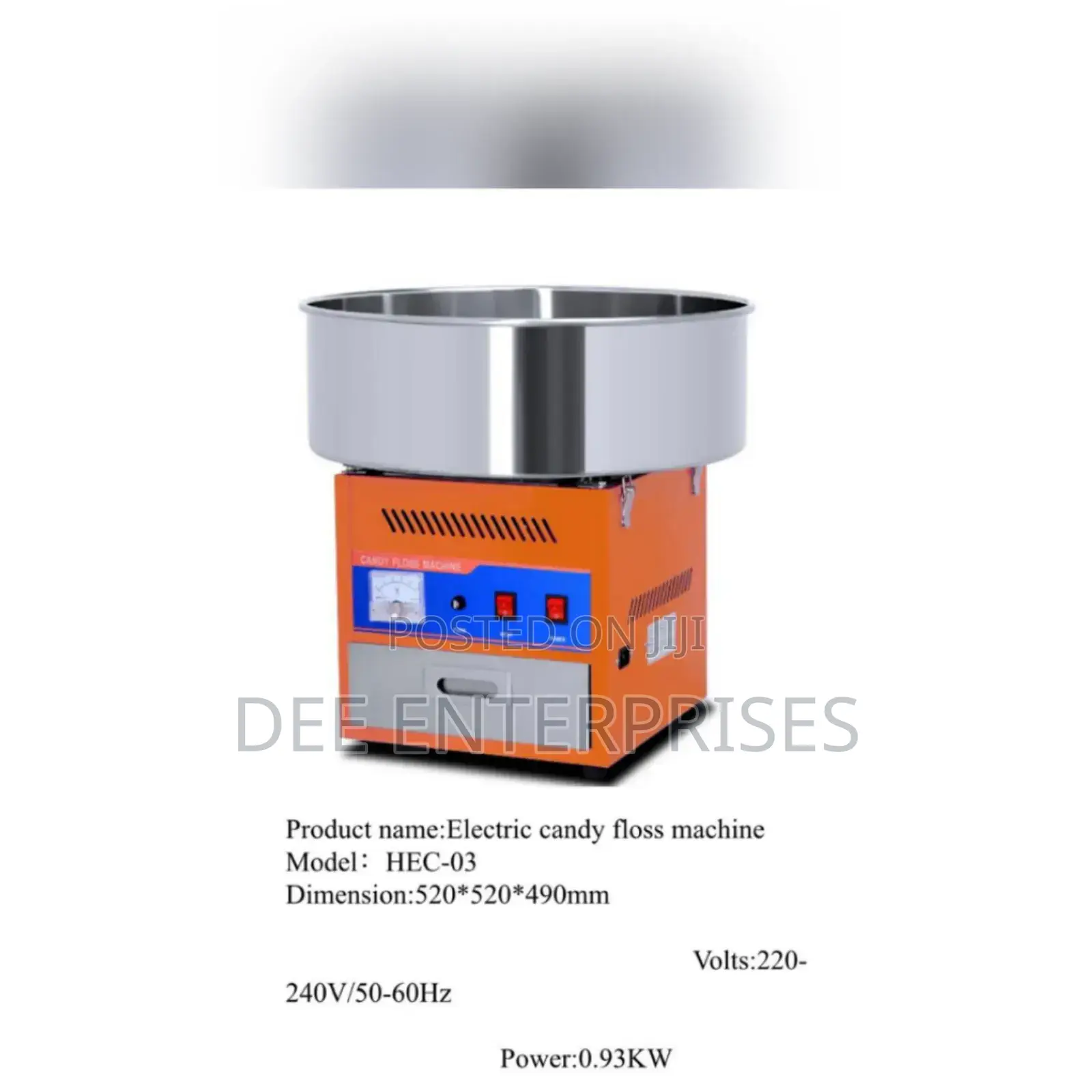Electric Candy Floss Machine.