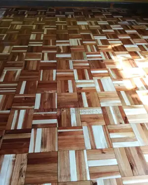 Black Wood Parquate Flooring